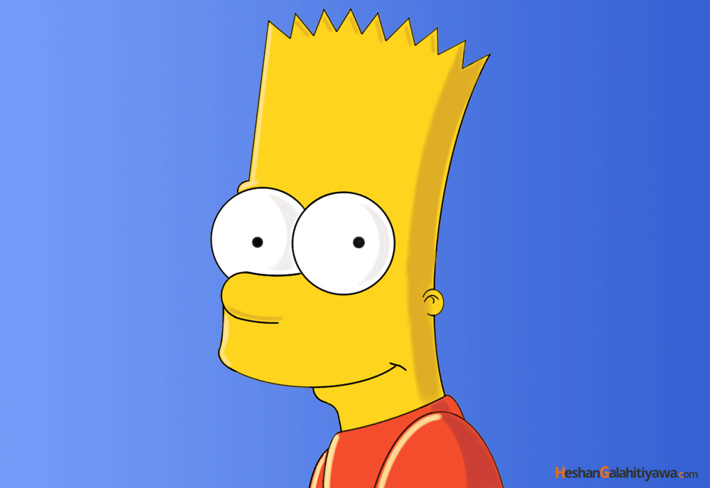 Bart Simpson Drawing by Heshan
