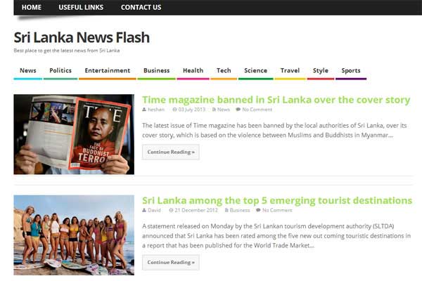 sri-lanka-news-flash-website-design